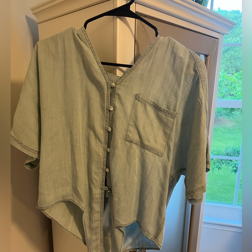 Francesca’s Jean Shirt